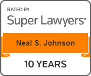 Rated By Super Lawyers | Neal S. Johnson | 10 Years
